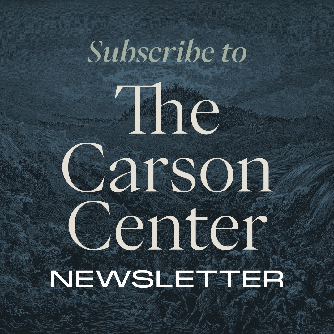 Carson Center Newsletter Sidebar Ad